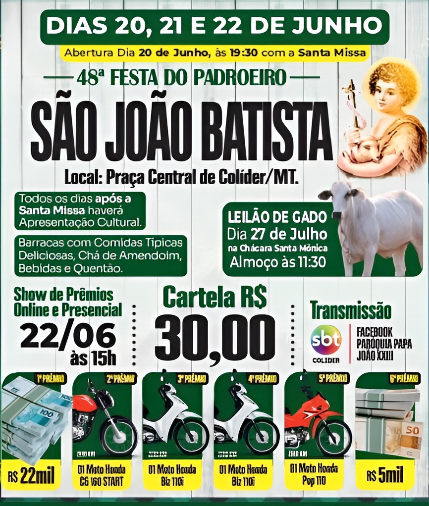 48ª Festa do Padroeiro São João Batista