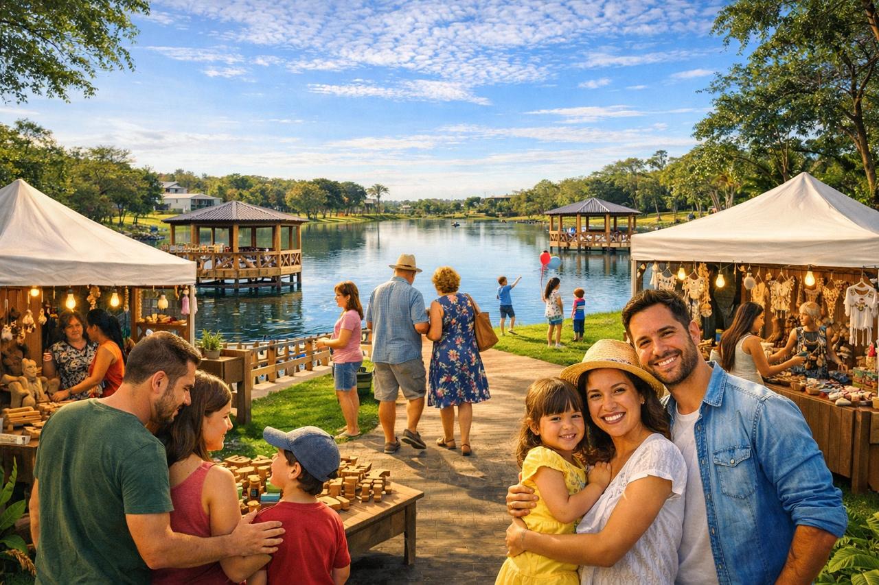 FEIRA DE ARTESANATO E GASTRONONIA