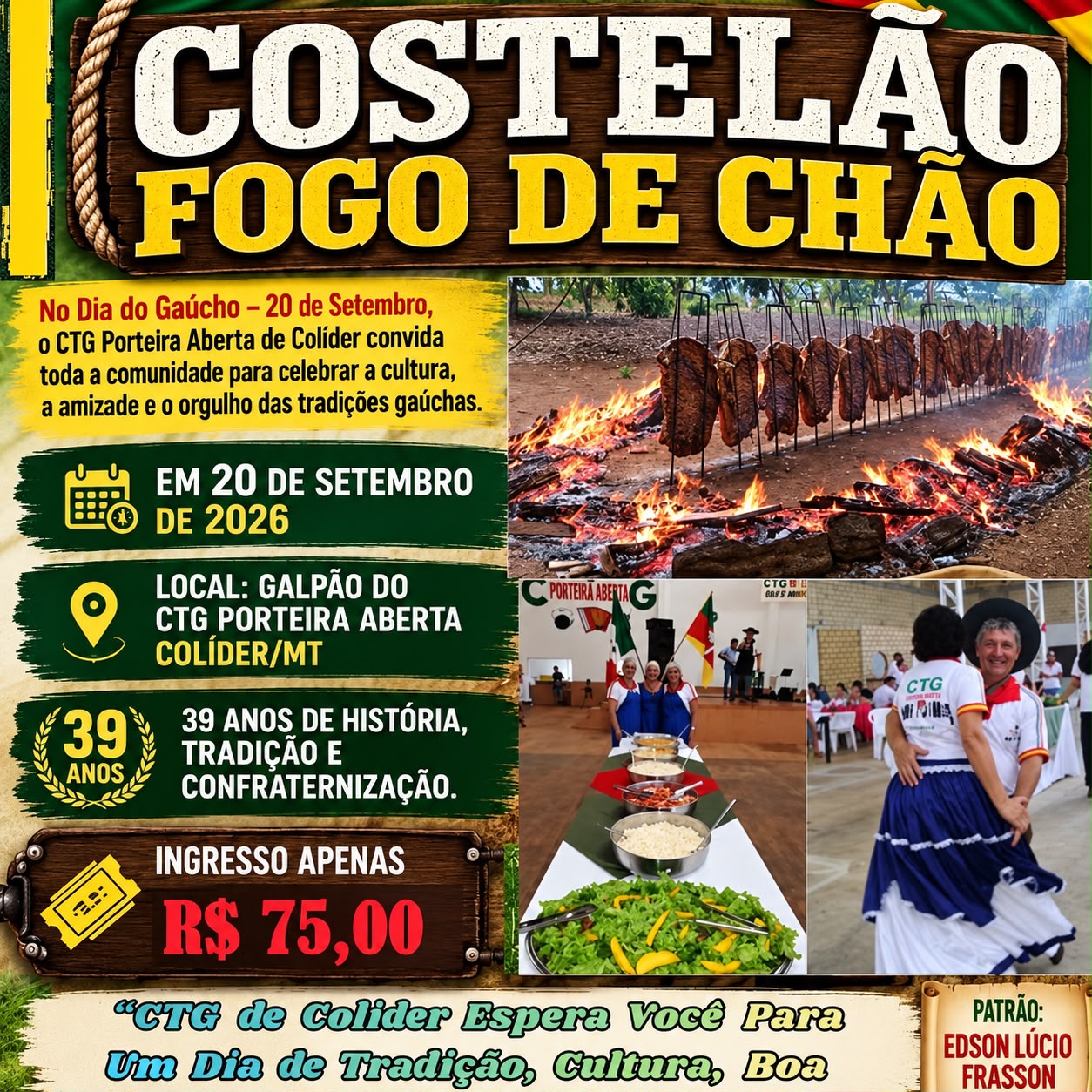 24º COSTELÃO FOGO DE CHÃO